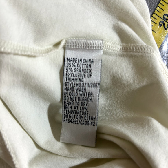 Vintage Womens Y2K Babydoll Top Size S Beaded Preppy Fairy Grunge Coquette Boho - Picture 6 of 10